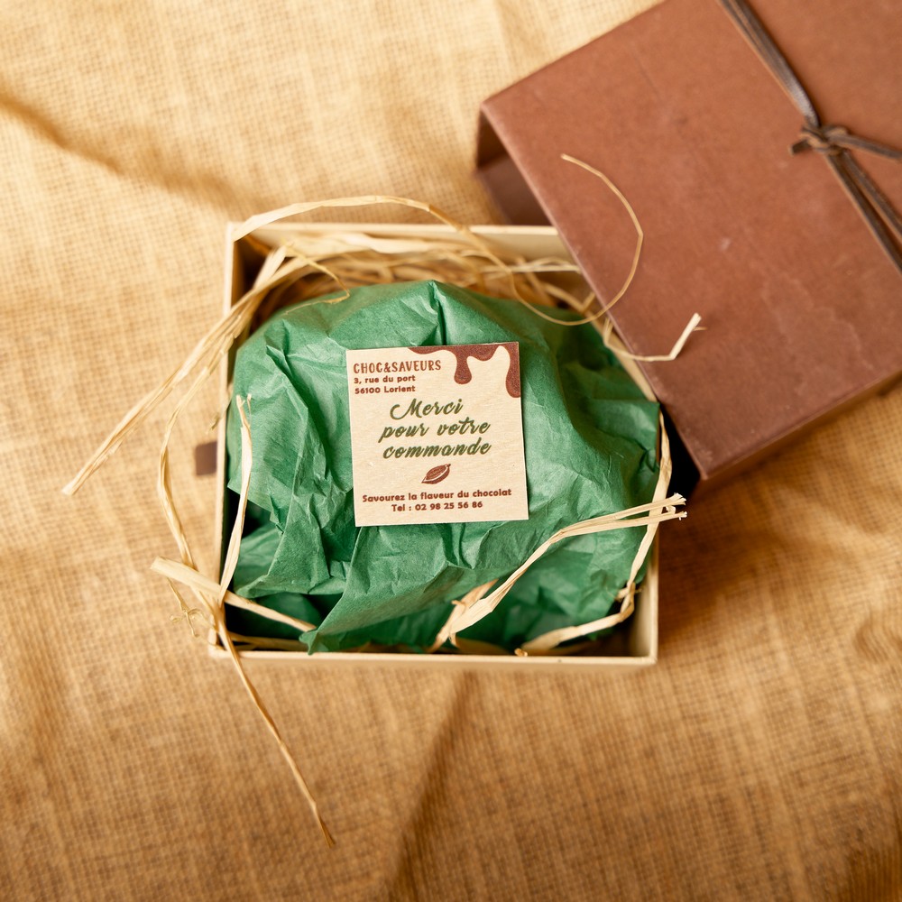 Mise en situation etiquette chocs et saveurs