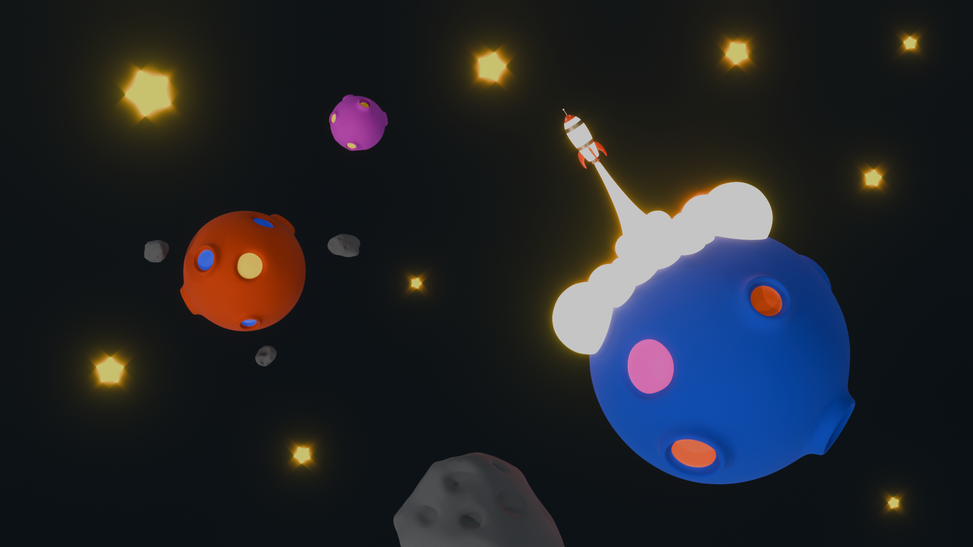 Planets+Rocket+Glare-2
